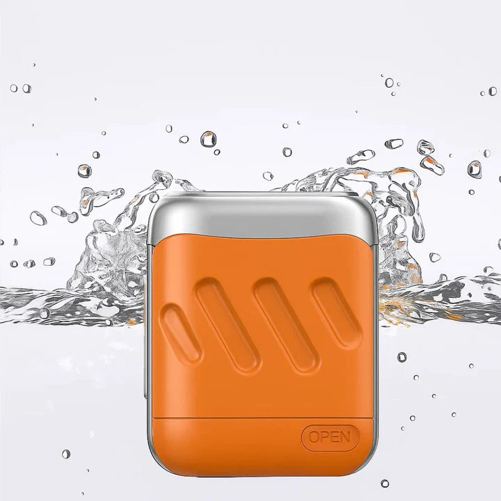 Rotary Electric Shaver – Dual-Ring Blades