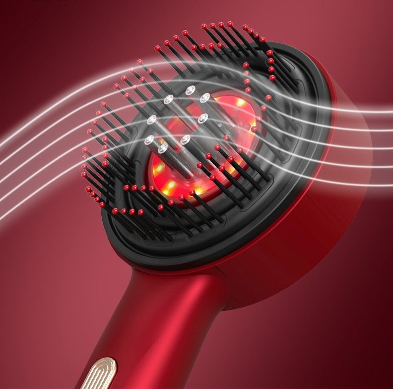 Red Light Therapy Scalp Massager