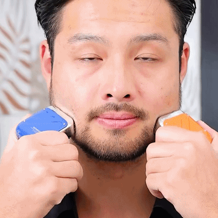 Rotary Electric Shaver – Dual-Ring Blades